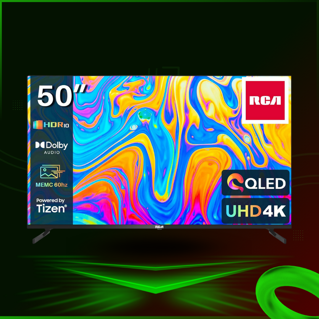 RCA 50" 4k UHD QLED Tizen Smart TV