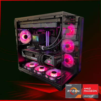 BearMetal Gaming Ironhide - Ryzen 7 9700X, 32GB RAM, 2TB SSD, RX 7800XT, Gaming Desktop