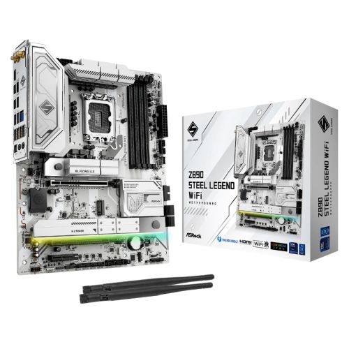 Asrock Z890 STEEL LEGEND WIFI ATX Intel 1851 DDR5 Motherboard