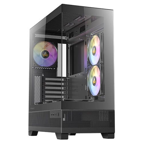 Antec CX700 RGB Elite ATX Black Gaming Case