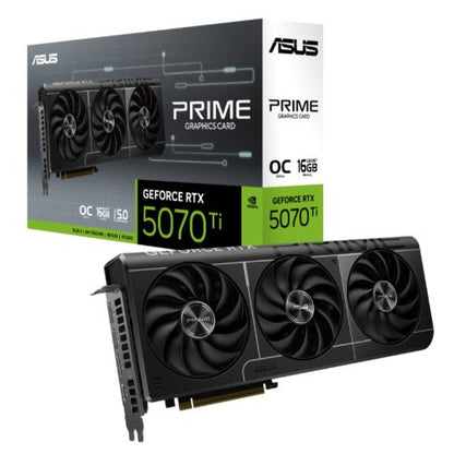 Asus PRIME RTX 5070 Ti OC 16GB DDR7 Graphics Card