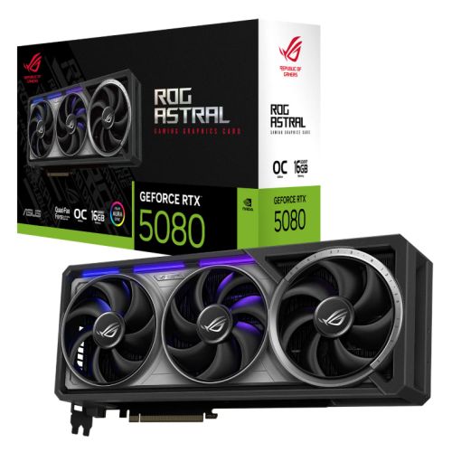 Asus ROG ASTRAL RTX 5080 OC 16GB DDR7 Graphics Card