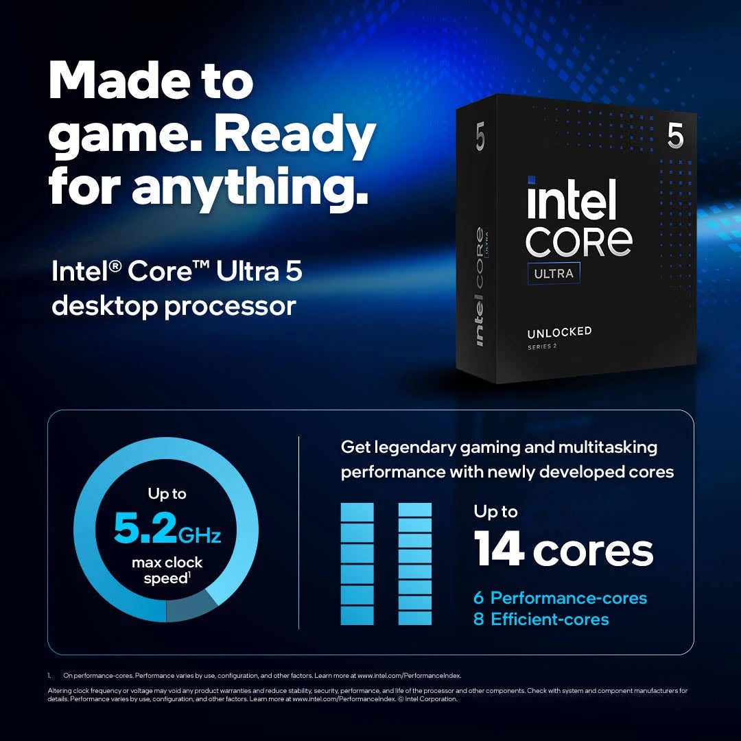 Intel Core Ultra 5 245K CPU